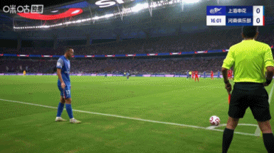 申花1-0领先河南！高天意角球助攻，蒋圣龙头球破门！